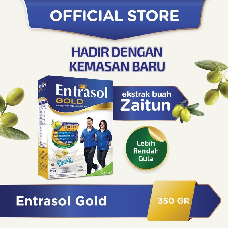 

ENTRASOL GOLD VANILA/PLAIN/COKELAT 350GR