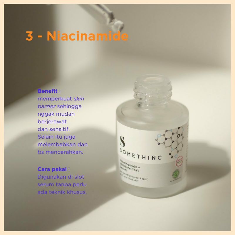 SOMETHINC SERUM NIACINAMIDE MOISTURE BEET SABI 5%10% |AHA BHA PHA PEELING | HYALURONIC B5 |BAKUCHIOL