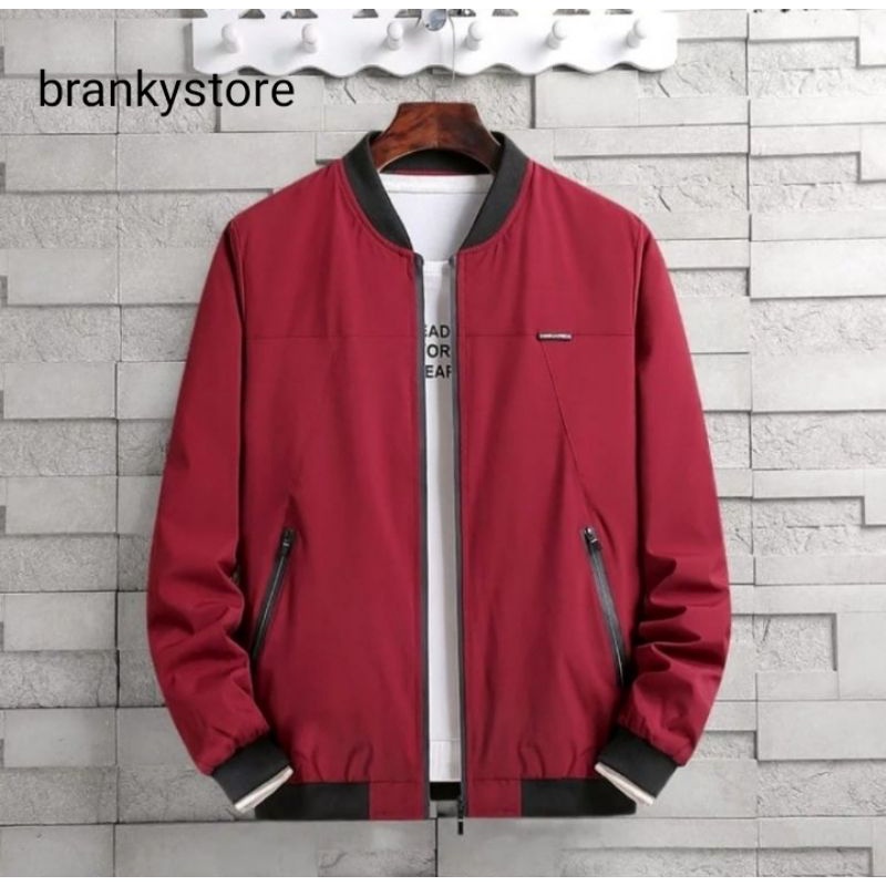 jaket bomber casual pria/jaket pria/jaket casual pria