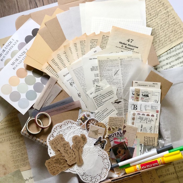 

Journal Kit Vintage Bullet / Journal Bujo / Bujo Kit /Journal Kit Box