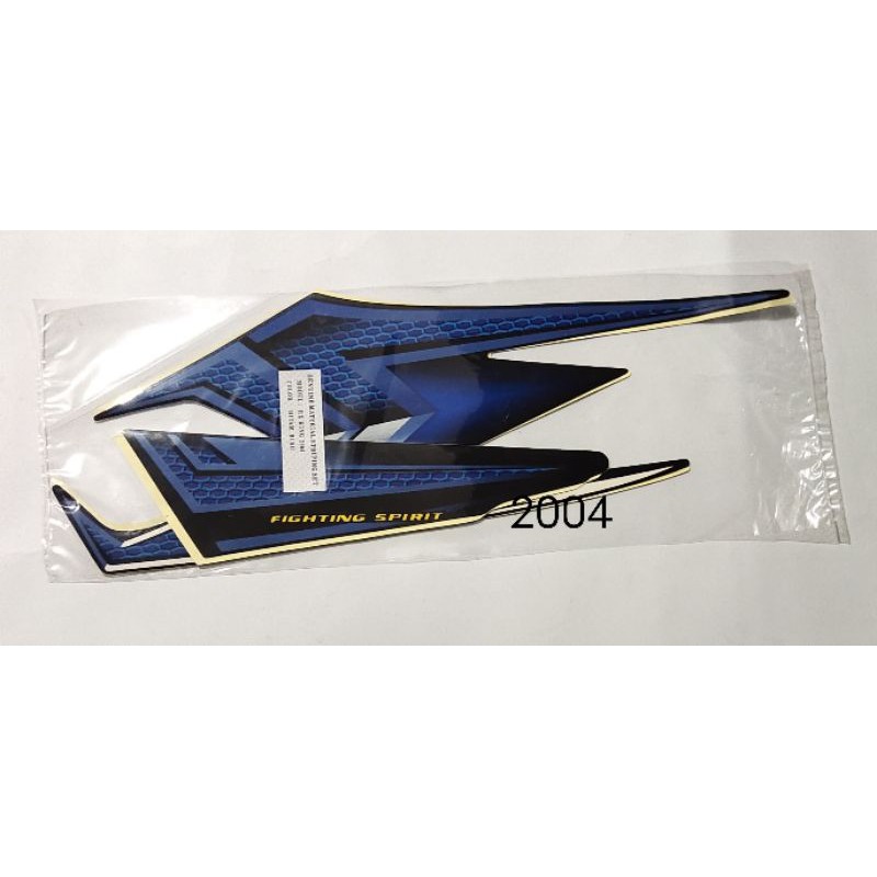 Striping stiker Lis body motor Yamaha RX king 2004