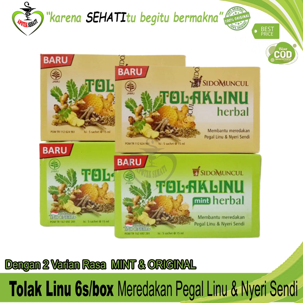 Tolak Linu Sidomuncul isi 5 Minuman Herbal Alami Pegal Linu Nyeri Sendi