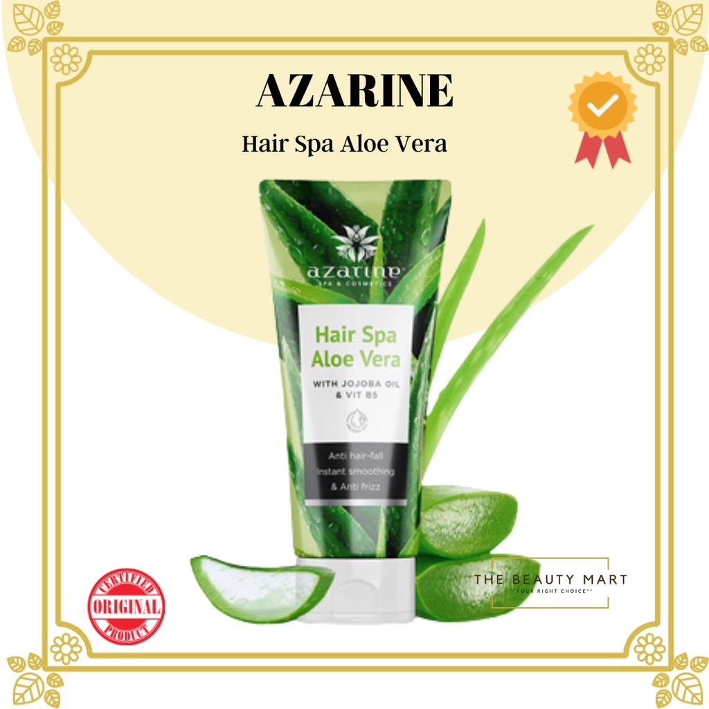 Azarine Hair Spa Aloe Vera Creambath Masker Rambut