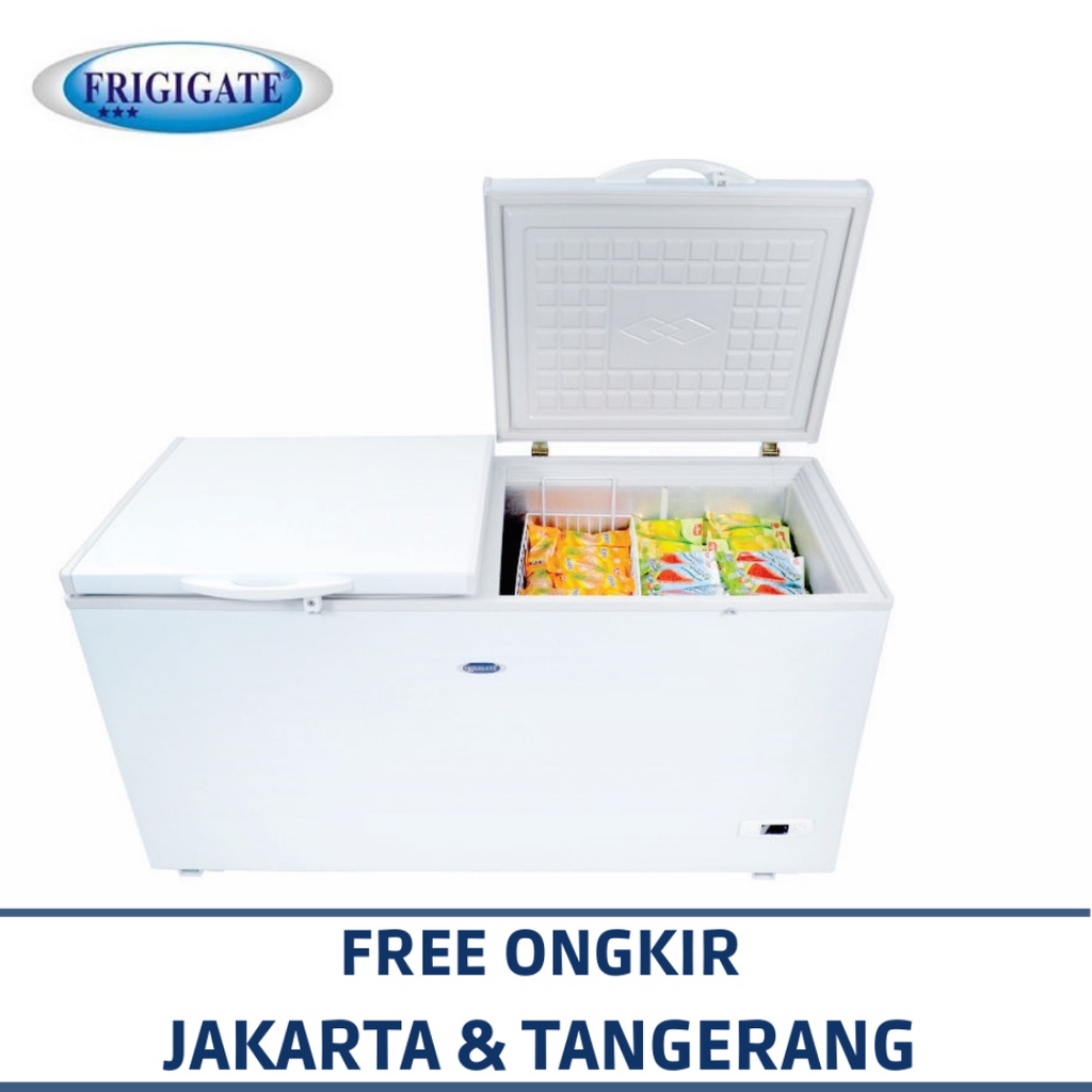 FRIGIGATE F-600LV CHEST FREEZER FRIGIGATE 600 LITER PROMO FREE ONGKIR