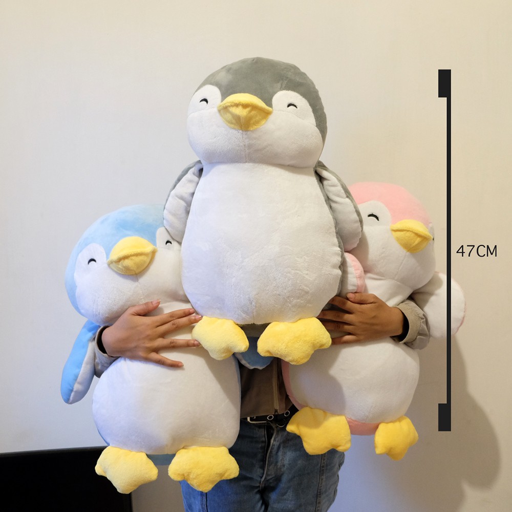 boneka pinguin animal soft Big besar 47cm pingun Lembut