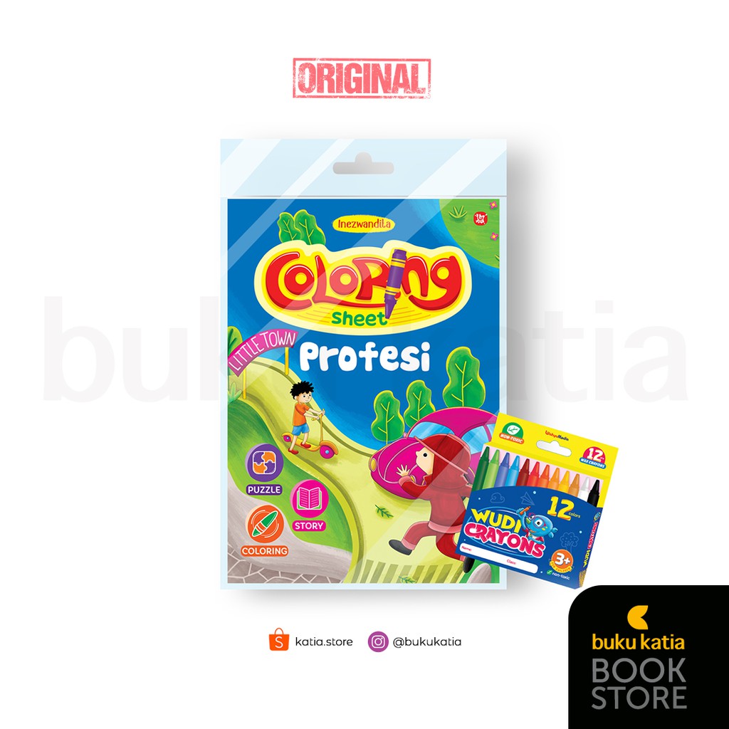 

Coloring Sheet Profesi Free Crayon Original