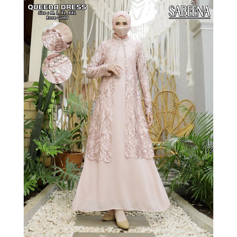 PROMO GAMIS YASMIN TILE MIX CERUTY/ GAMIS SUPER MEWAH / GAMIS TERBARU 2022 / GAMIS KONDANGAN/ GAMIS MODERN