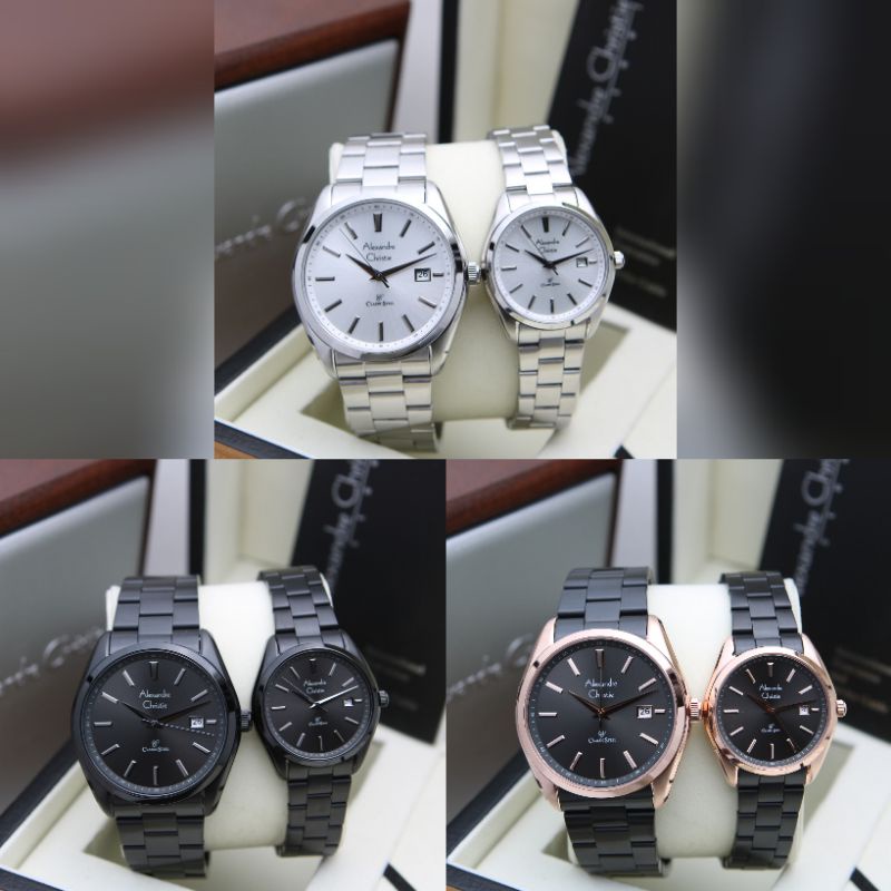 ALEXANDRE CHRISTIE COUPLE AC 8656 / AC8656 ORIGINAL GARANSI RESMI 1 TAHUN