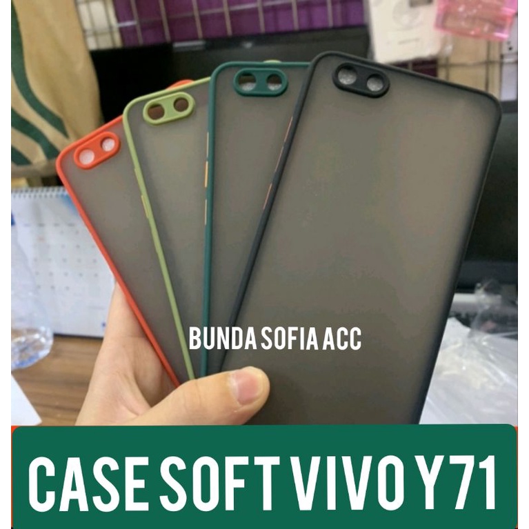 SLIKON/CASE SOFT VIVO Y71 MY CHOICE CASE /CASING HANDPHONE