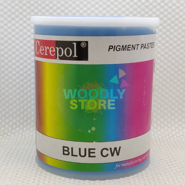 CAREPOL PEWARNA RESIN EPOXY BLUE CW BIRU PIGMENT EPOXY RESIN 1kg