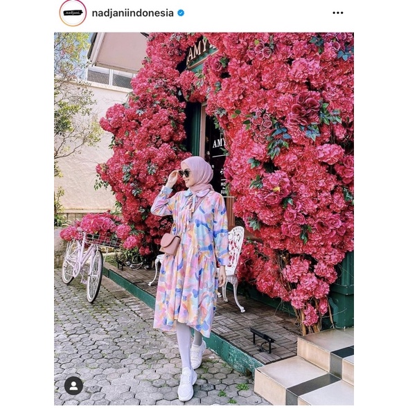 Nadjani x syahnaz Oceana pink