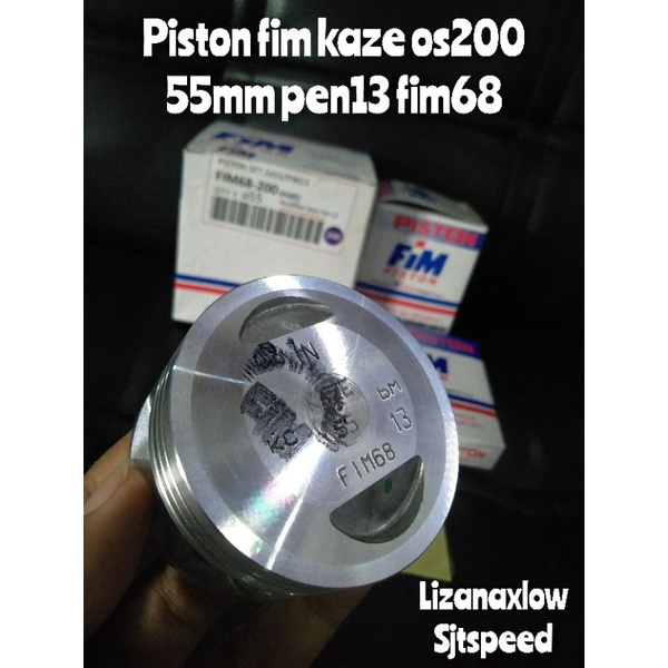 Piston fim kaze os 200 diameter 55 pen13 fim68-1