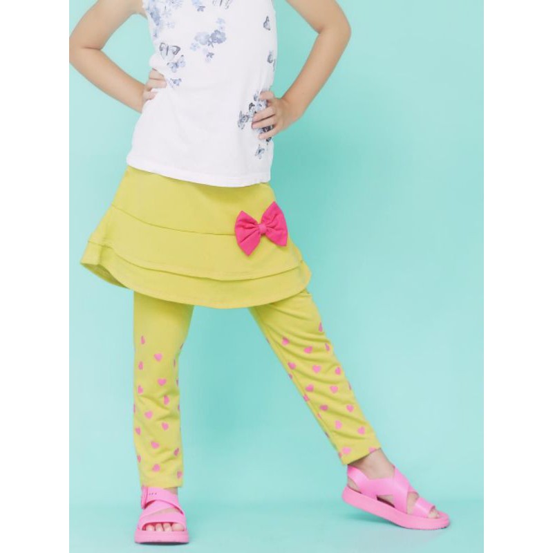 Leging Rok Anak Cewek Leging Cute Ribbon KHG