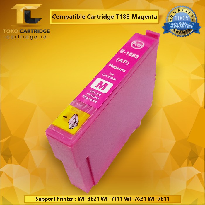 Cartridge TInta Compatible Epson 188 T188 T1881 New Plus Chip