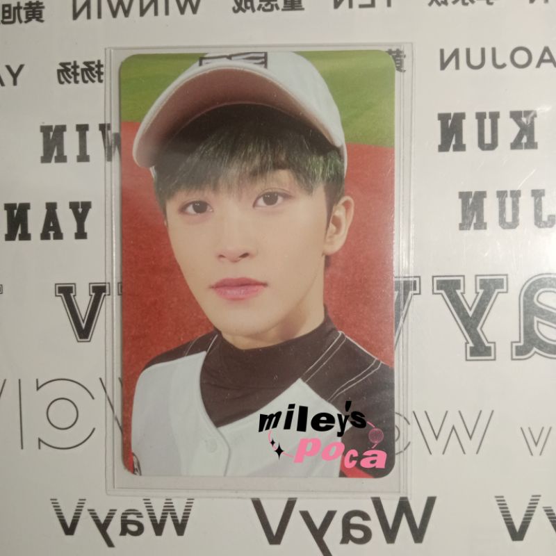 PC PHOTOCARD MERCH OFFICIAL NCT MARK IDC UNIVERSE BASEBALL