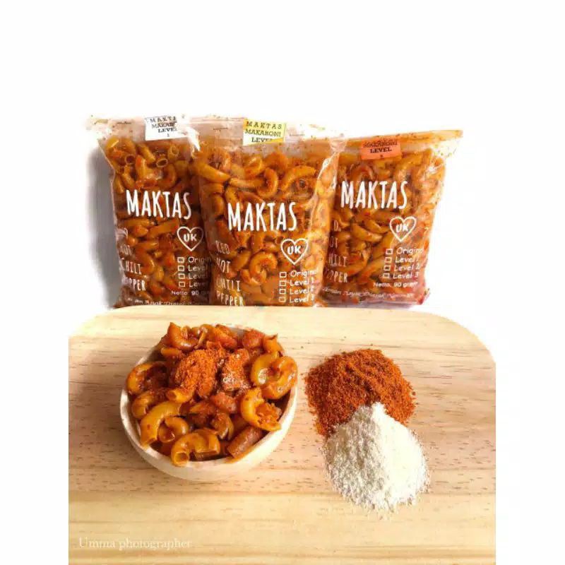 MAKTAS MAKARONI TASIK / Makaroni 90gr/Maktas 90gr