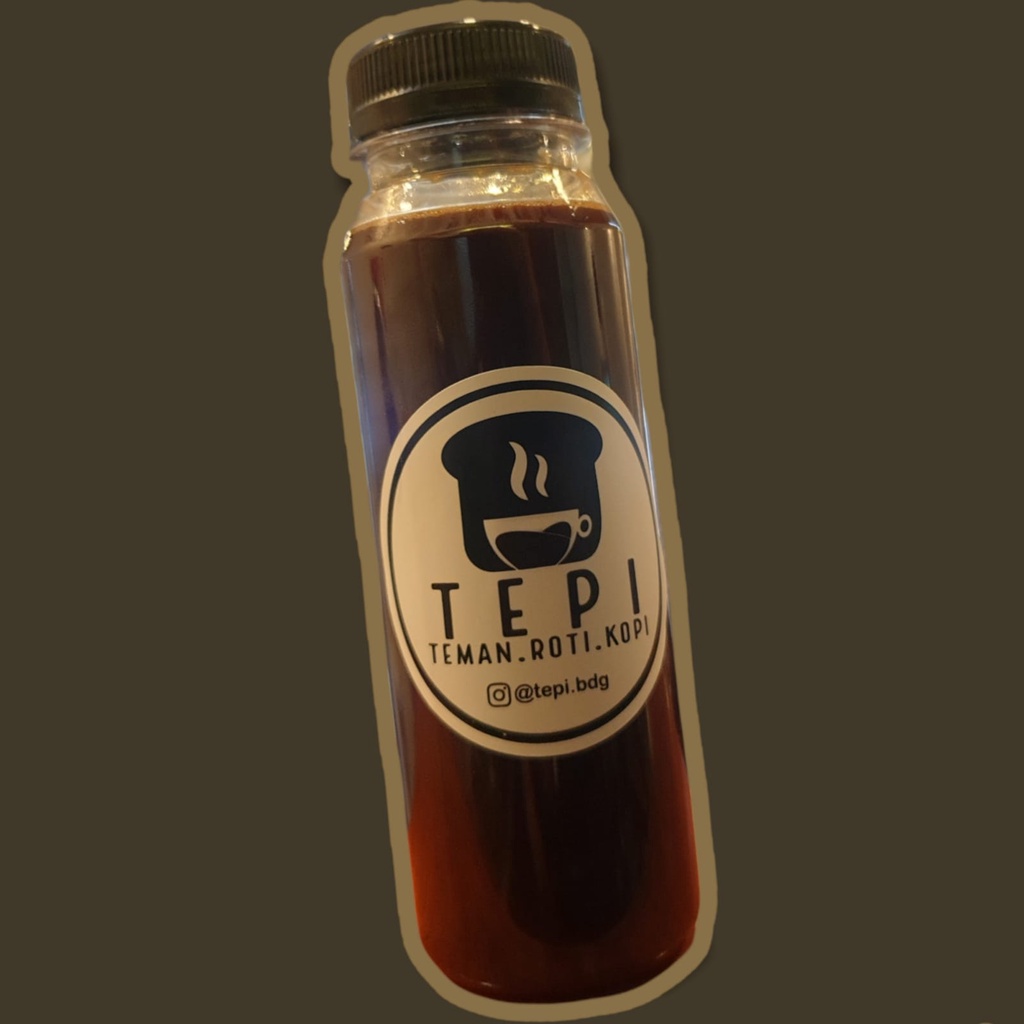 

Espresso Concentrate Blend Cair Liquid 250ml Kopi Cair Konsentrat House Blend TEPI Bandung