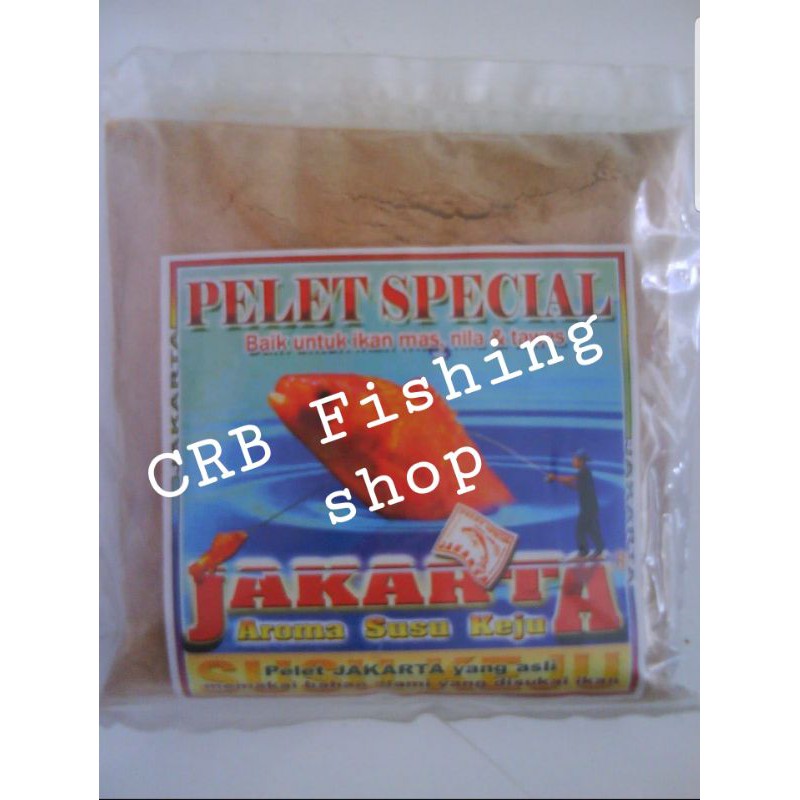 PELET JAKARTA SPECIAL SUSU VANILLA UMPAN IKAN MAS