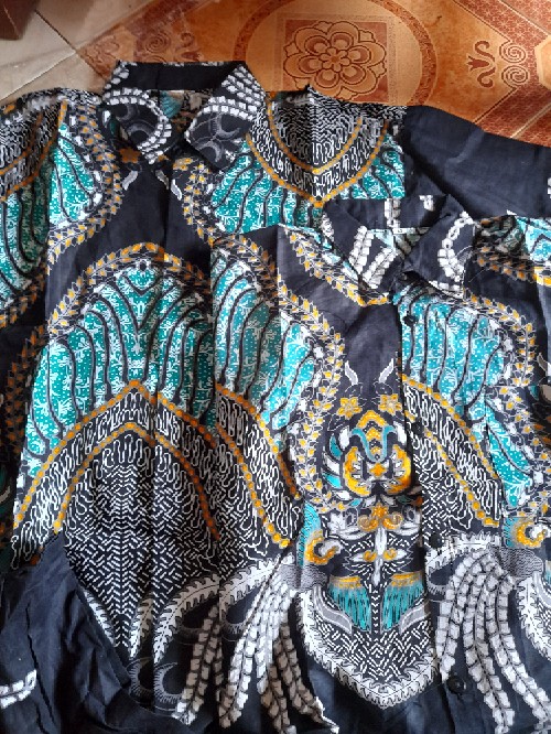 Gamis Couple Keluarga Batik Sarimbit Standard Dan Jumbo Termurah Motif Madu Terbaru