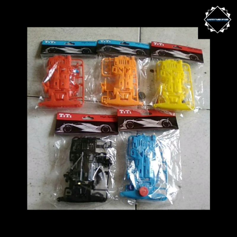 chassis+gearbox tamiya merk TITI 4wd