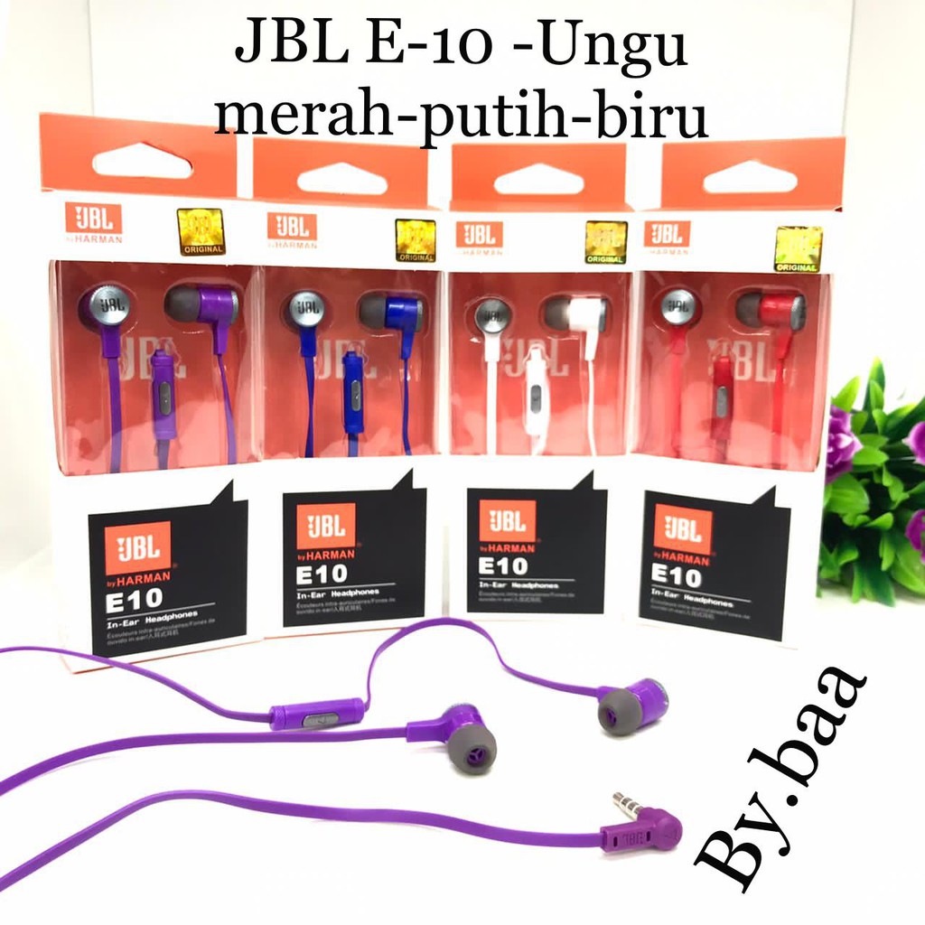 HANDSFREE JBLL E10 IN EAR HEADPHONES