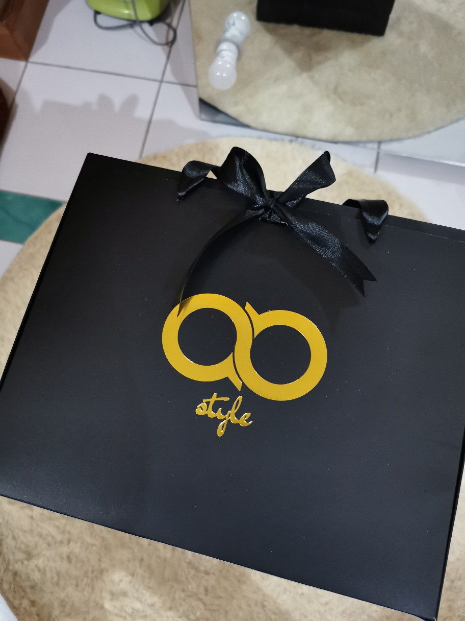 Custome Kemasan / Packaging Premium Untuk Baju, Kerudung, Kain, Makanan Dll (uk. 30x25x5 Cm)