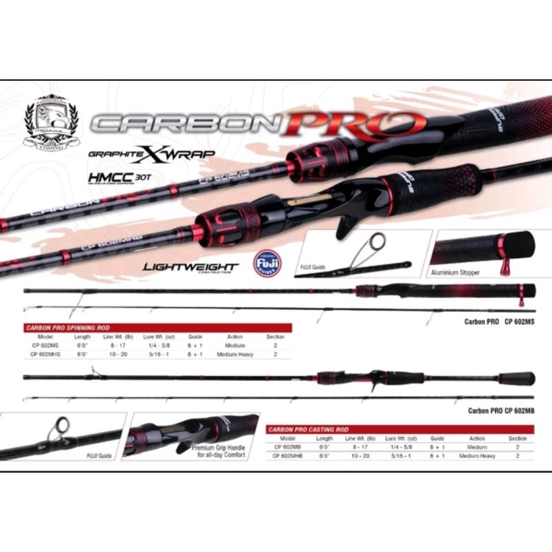 Joran Seahawk Carbon pro 602 - Spinning rod