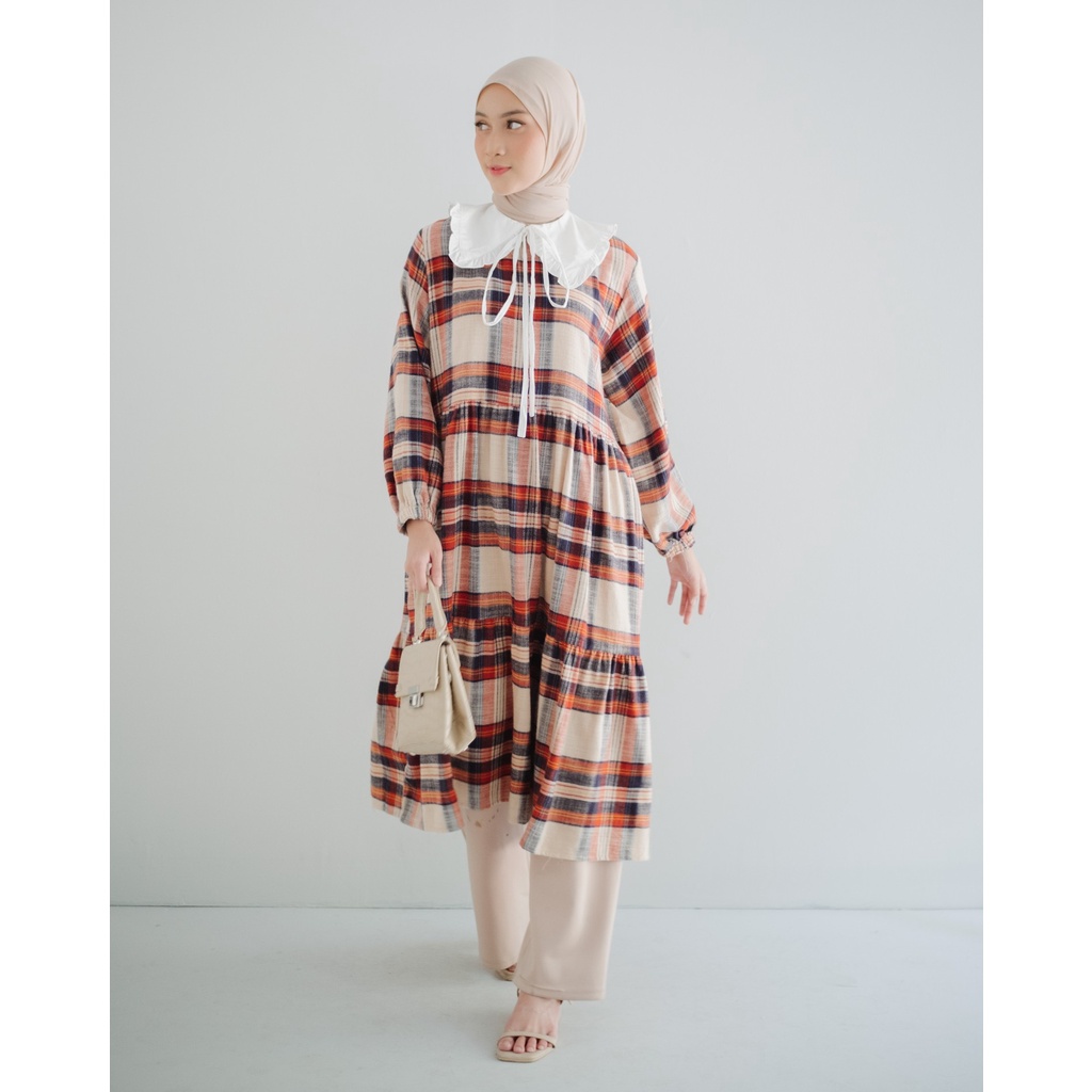 Myrubylicious INASERA FLANEL TUNIC KODE 2615