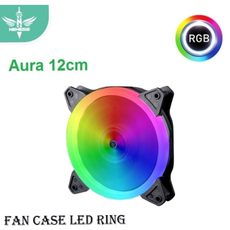Fan Aura RGB 12Cm Silent /CPU Cooler 12Cm Nyk Aura RGB
