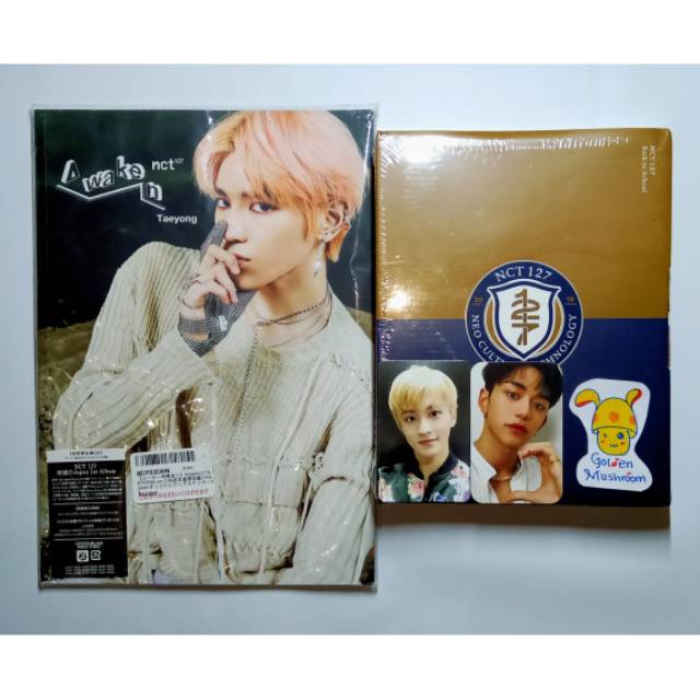 WTT NCT back to school awaken bus superm random photocard taeyong mark lucas