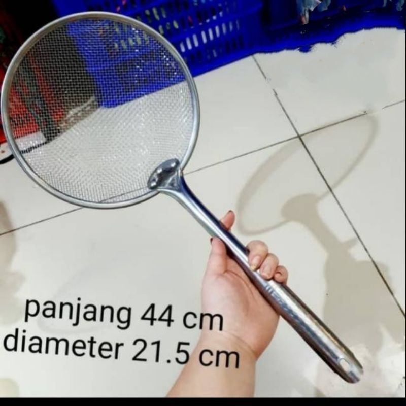 SARINGAN SEROKAN JUMBO/ SARINGAN STAINLESS BESAR/ SARINGAN PENGGORENGAN SERBAGUNA/ SEROKAN SARINGAN 