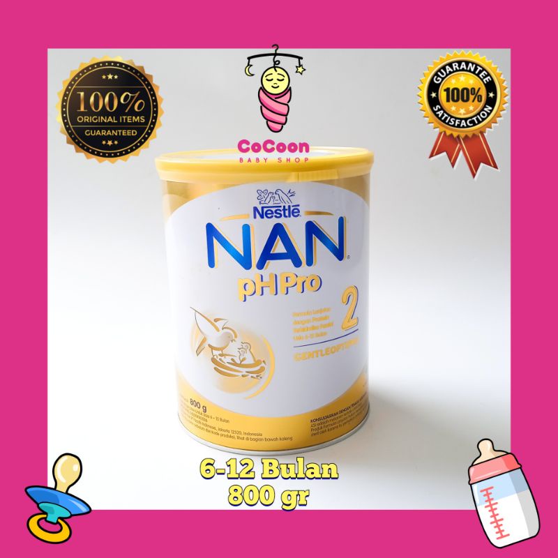 Susu Bayi Khusus Nestle Nan PH Pro 2 6-12 Bulan 800 g 800gr