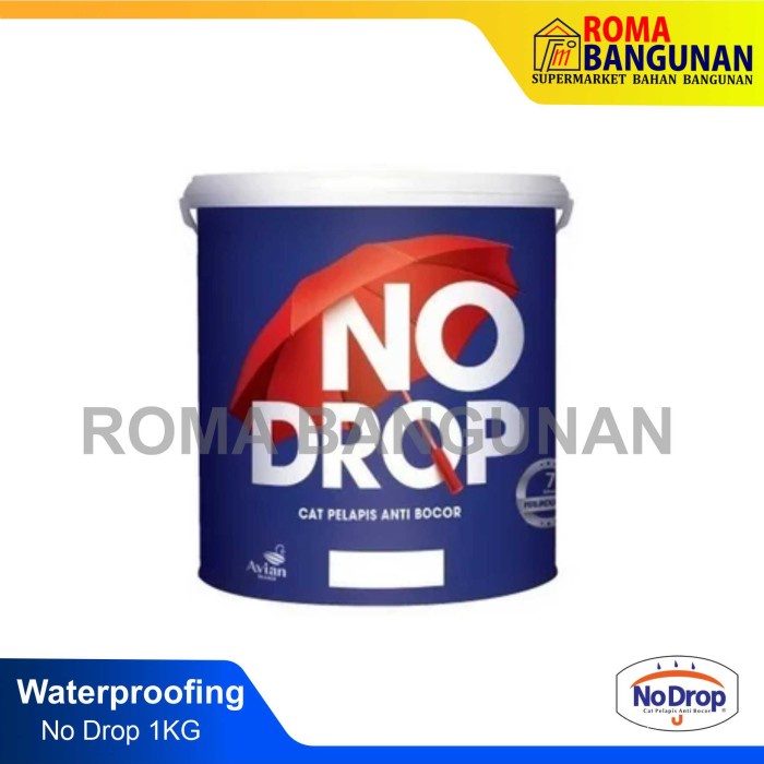 No Drop Cat Pelapis AntiBocor (1KG) - Hitam