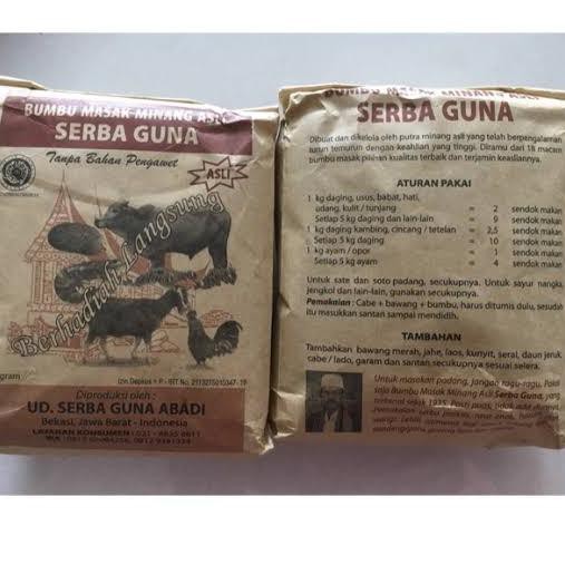 

3KD♠ Bumbu Masak Minang Asli (serbaguna gulai) Barang Bagus