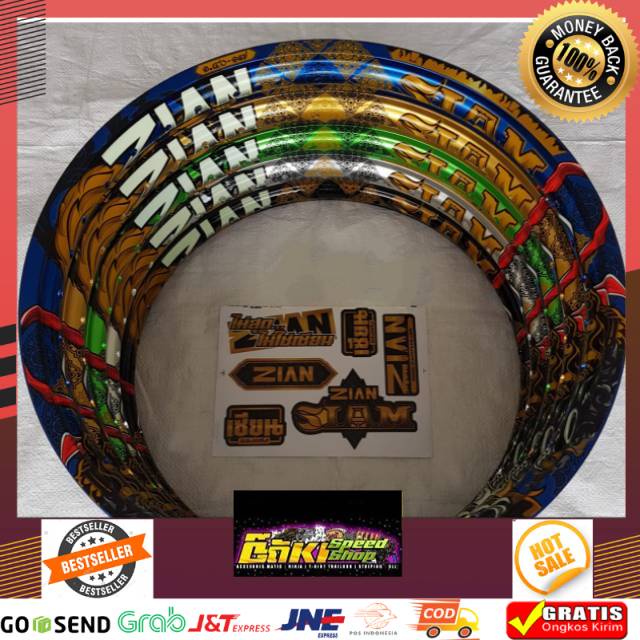 New TermurahVelg ZIAN Siam thailand