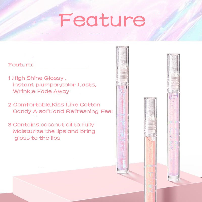 【 COD 】MOISTURIZING LIPSTIK/Lip Gloss Glow Moisture OhMyGloss High Shine/