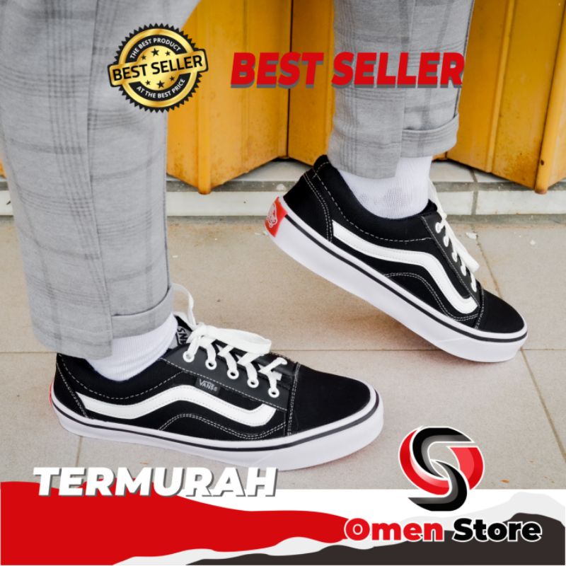 Termurah Sepatu Casual  Vans_Oldskol Premium