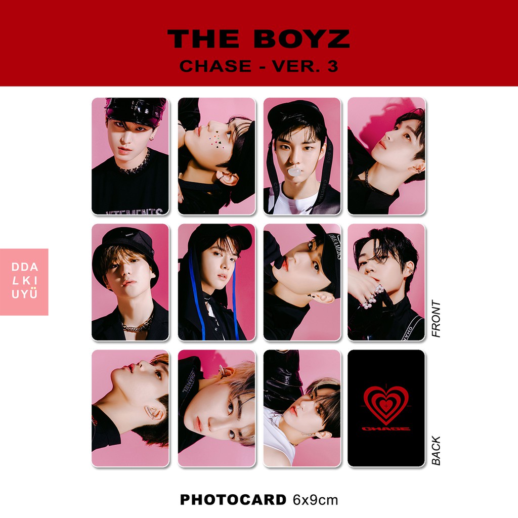THE BOYZ - photocard [CHASE] ver. 3
