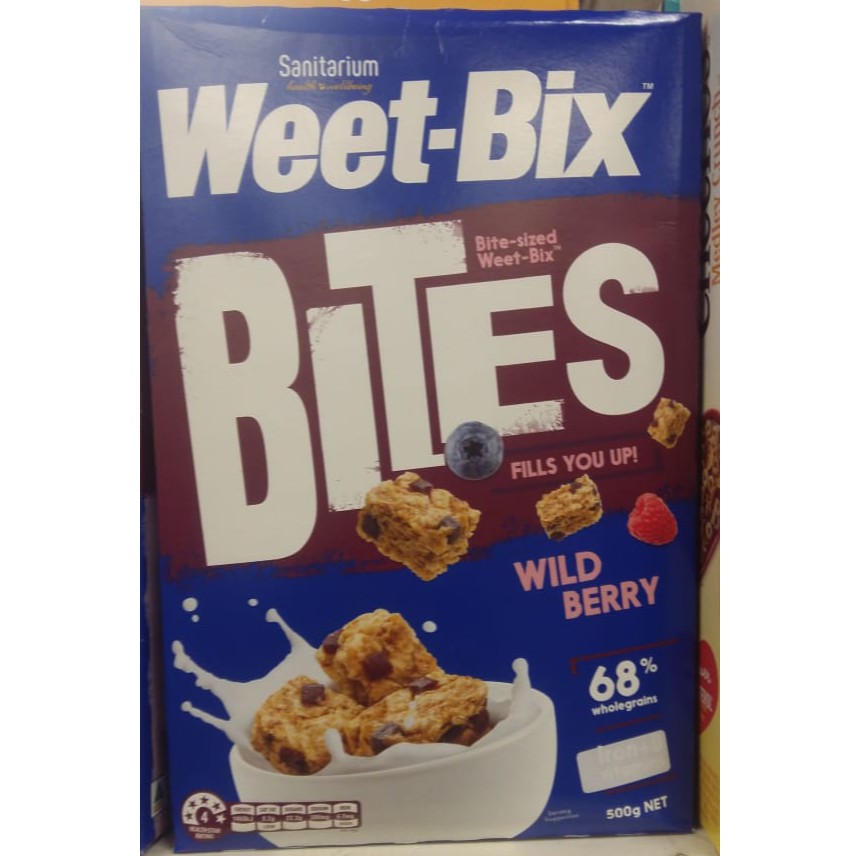 

SANITARIUM WEET-BIX BITES 500 GR