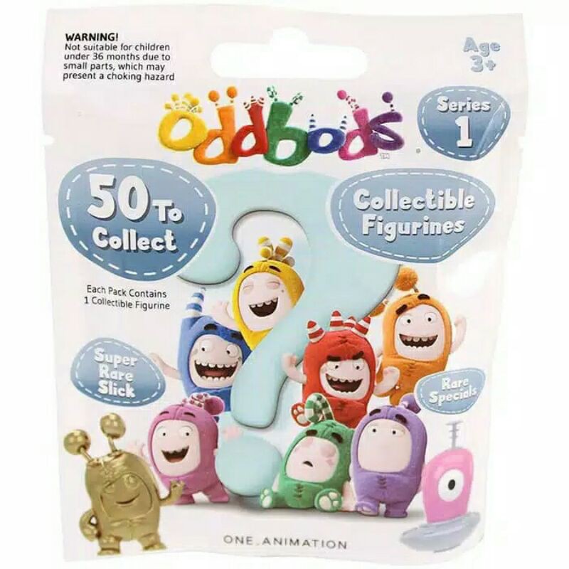 Oddbods collectible figure blind pack