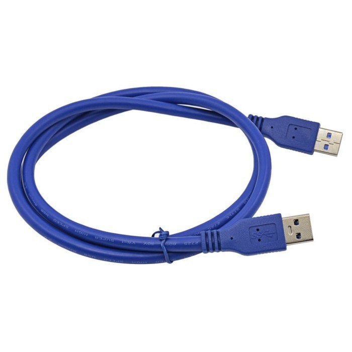 Cable usb A 3.0 nyk 60cm male-Male 5Gbps data sync power - Kabel usb3.0 Am-Am 0.6m