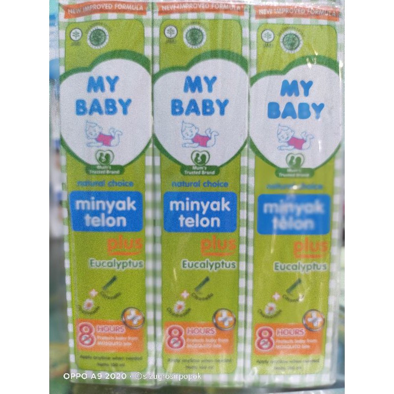 My Baby Minyak Telon Plus 150 Ml - Minyak Telon Plus My Baby 150 Ml