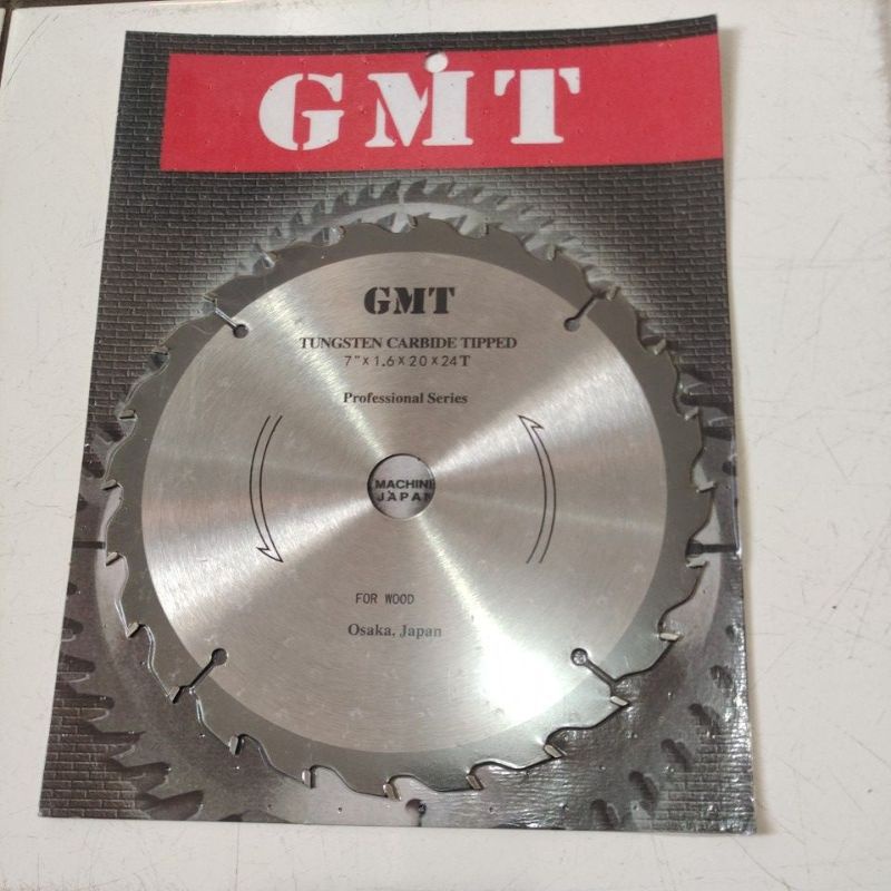 Saw blade 7 inch x 24T GMT / Mata potong / Circular saw blade