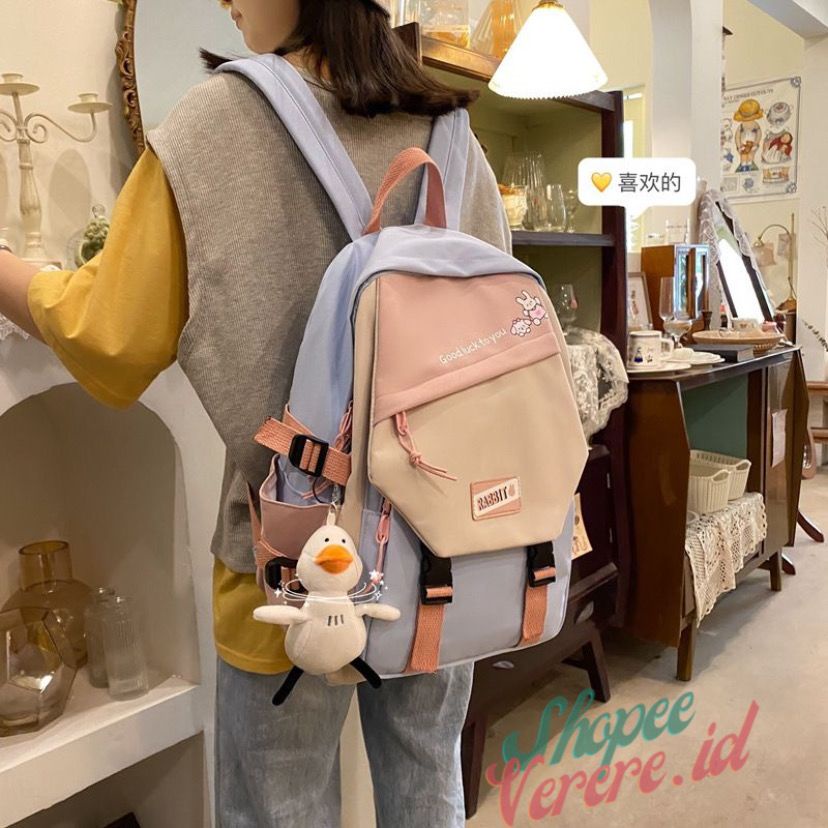 Joshee Tas Ransel Wanita Backpack Wanita Backpack Pria Tas Sekolah Tas Anak 527 Backpack Nylon Backpack Korean 527