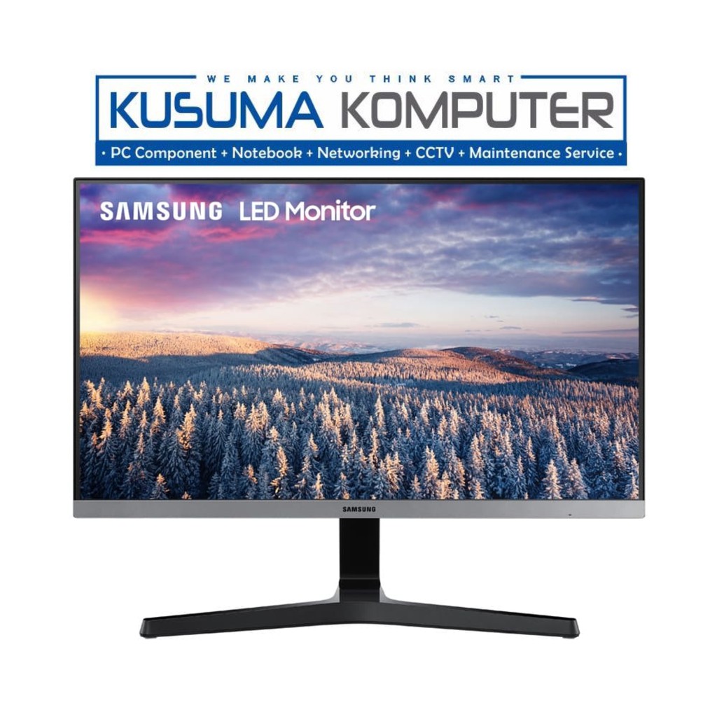 Samsung Monitor  24&quot; S24R350, S24R350FZE, LS24R350FZEXXD Full HD, IPS, 75Hz, AMD Freesync