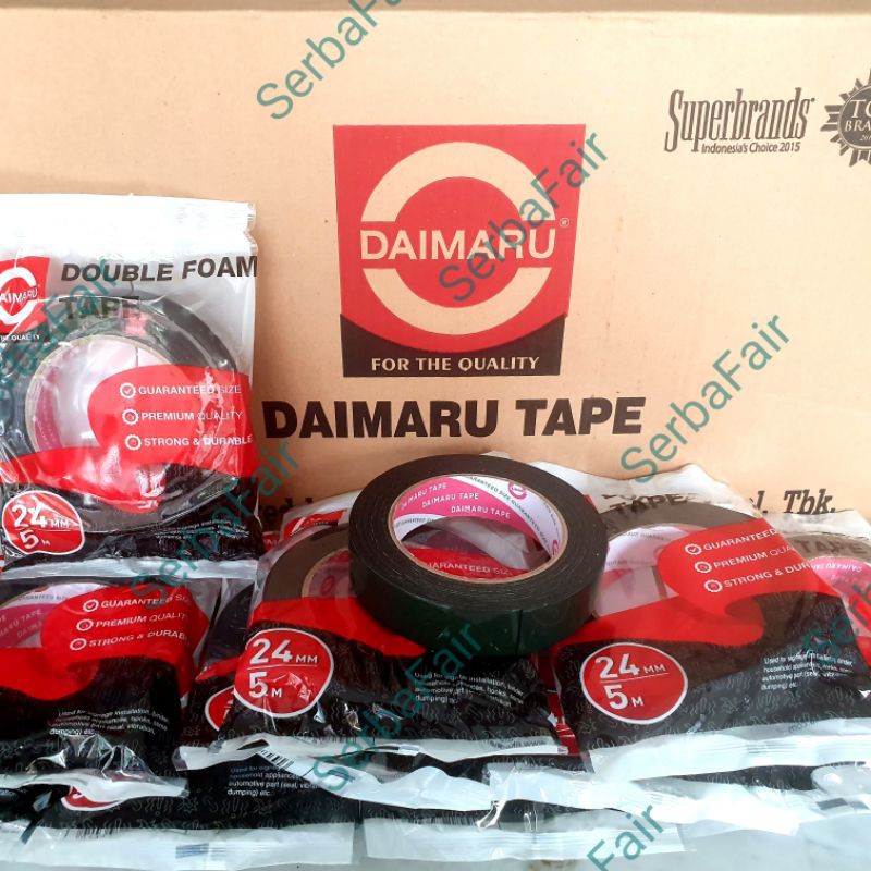 

Double Foam Tape Daimaru 24mmx5Meter