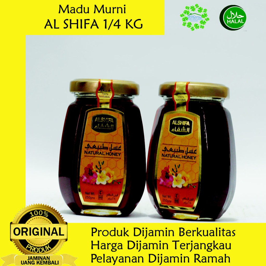 

Madu Arab Murni Al Shifa - 250 Gram ASLI