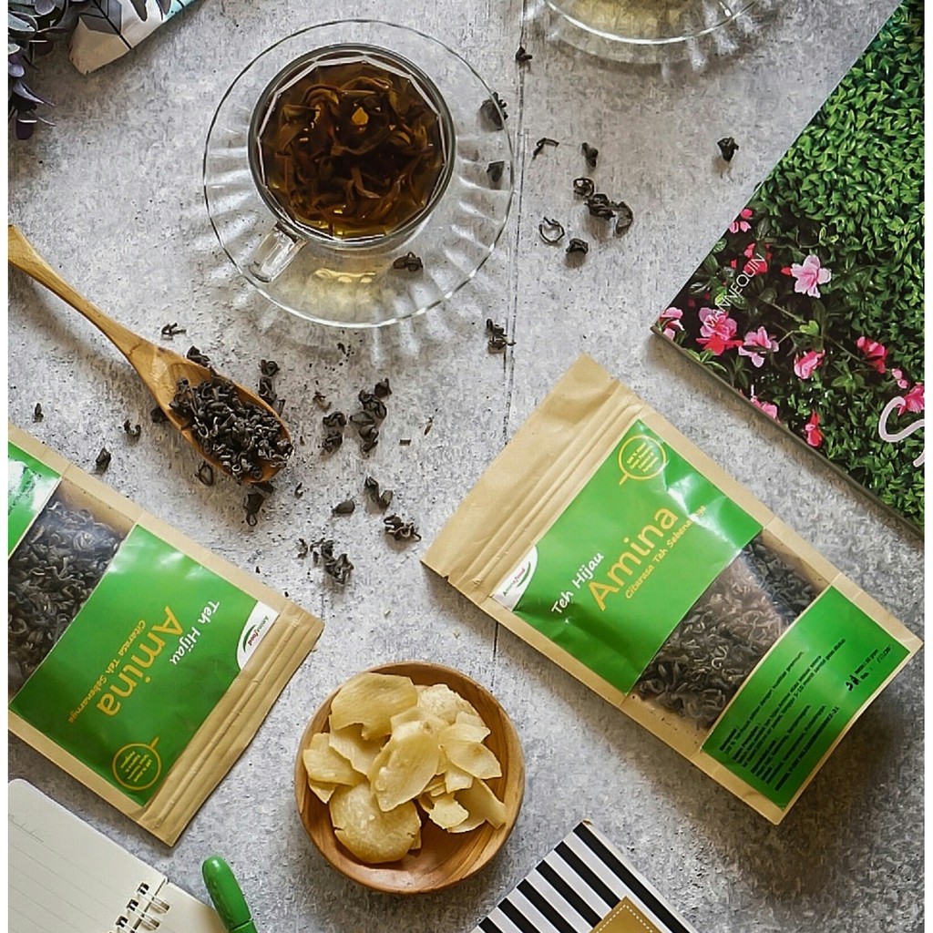 

( PROMO ) Teh Hijau / Green Tea - Premium -Teh Hijau Amina