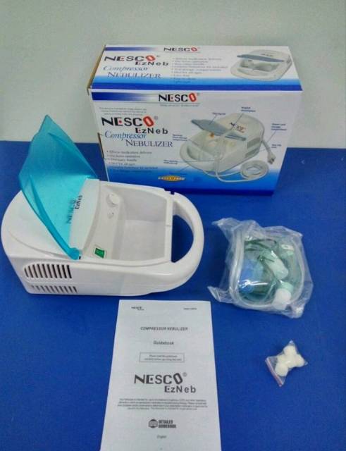 Nebulizer Nesco Ez-Neb / Compressor Nebulizer Original Nesco EzNeb / Alat Bantu Pernafasan