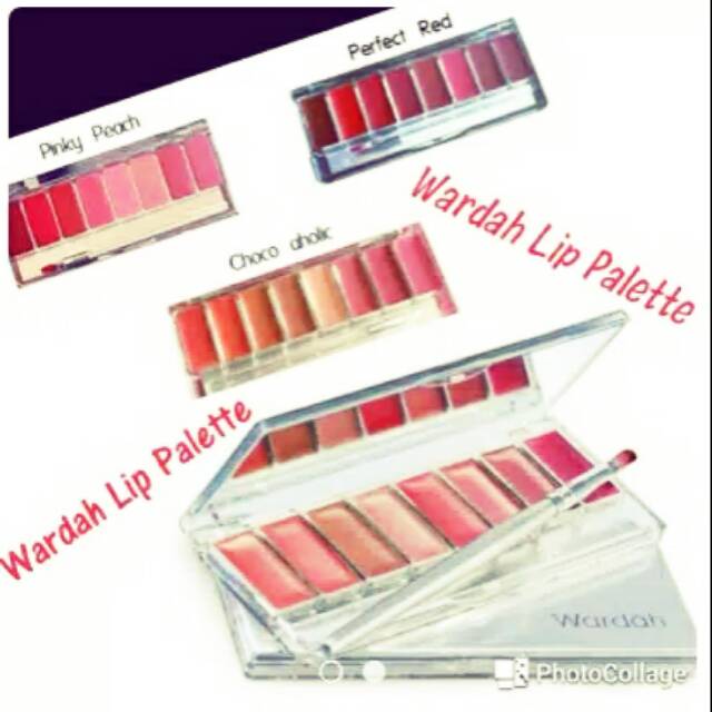 Wardah lip pallete